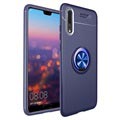 Coque Huawei P20 Pro Magnétique avec Support Bague - Bleue