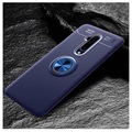 Coque OnePlus 7T Pro Magnétique avec Support Bague - Bleu