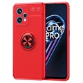 Coque Magnétique OnePlus Nord CE 2 Lite 5G avec Support Bague - Rouge