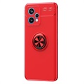 Coque Magnétique OnePlus Nord CE 2 Lite 5G avec Support Bague - Rouge