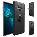 Coque Samsung Galaxy Note9 Magnétique avec Support Bague - Noire