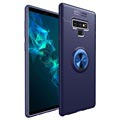 Coque Samsung Galaxy Note9 Magnétique avec Support Bague - Bleue