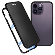 Coque Magnétique iPhone 15 Pro Max avec Verre Trempé de Confidentialité