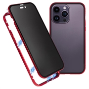 Coque Magnétique iPhone 15 Pro Max avec Verre Trempé de Confidentialité