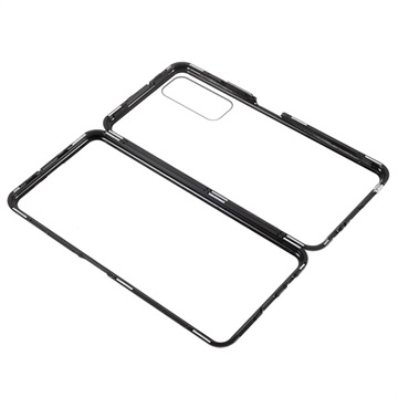 Coque Magnétique Huawei P Smart 2021 avec Verre Trempé - Noire