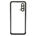 Coque Magnétique OnePlus Nord CE 5G avec Dos en Verre Trempé - Noire