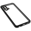 Coque Magnétique OnePlus Nord CE 5G avec Dos en Verre Trempé - Noire