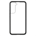 Coque Magnétique Samsung Galaxy S22 5G avec Verre Trempé - Noire