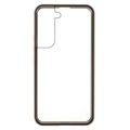 Coque Magnétique Samsung Galaxy S22 5G avec Verre Trempé - Doré