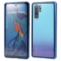 Coque Magnétique Huawei P30 Pro avec Verre Trempé - Bleu