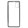 Coque Magnétique Samsung Galaxy A51 avec Verre Trempé - Argenté