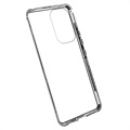Coque Magnétique Samsung Galaxy A53 5G avec Verre Trempé - Argenté
