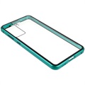 Coque Magnétique Samsung Galaxy S21 FE 5G avec Verre Trempé - Bleue