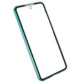 Coque Magnétique Samsung Galaxy S21 FE 5G avec Verre Trempé - Bleue