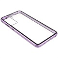 Coque Magnétique Samsung Galaxy S21 FE 5G avec Verre Trempé - Violete