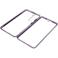 Coque Magnétique Samsung Galaxy S21 FE 5G avec Verre Trempé - Violete