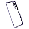 Coque Magnétique Sony Xperia 10 IV avec Verre Trempé - Violete