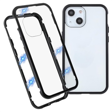 Coque Magnétique iPhone 13 avec Verre Trempé - Noire