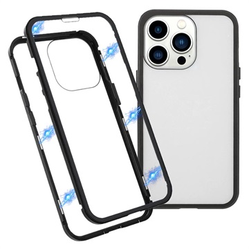 Coque Magnétique iPhone 13 Pro avec Verre Trempé - Noire