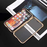 Coque Magnétique iPhone XS/X avec Verre Trempé
