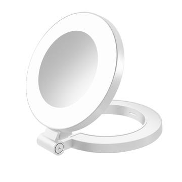 Anneau lumineux magnétique pliable pour téléphone H22B - Blanc