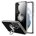 Coque Magnétique Samsung Galaxy S22 5G avec Support Bague - Transparente
