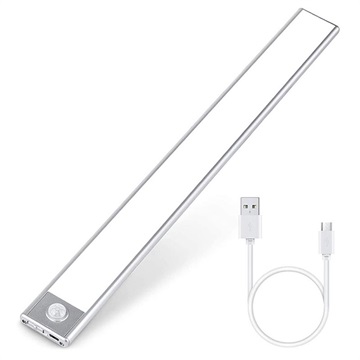 Magnetic Under-Cabinet LED Light with Motion Sensor - White Light (6000K)