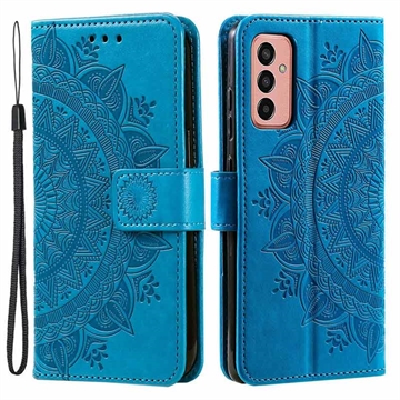 Étui Portefeuille Samsung Galaxy A14/A14 5G Mandala Série