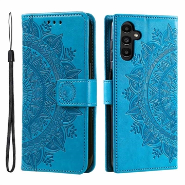 Étui Portefeuille Samsung Galaxy A34 5G Mandala Série