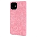 Étui Portefeuille iPhone 11 - Série Mandala - Rose