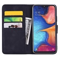 Étui Portefeuille Samsung Galaxy A50 Mandala Série - Noir