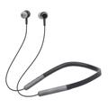Casque intra-auriculaire Bluetooth Manhattan Sound Science Sport avec tour de cou - Noir