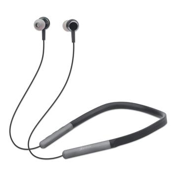 Casque intra-auriculaire Bluetooth Manhattan Sound Science Sport avec tour de cou - Noir