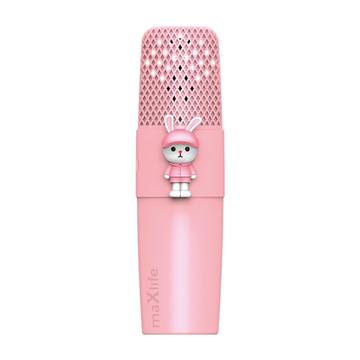 Maxlife Animal MXBM-500 Microphone Bluetooth avec haut-parleur - Rose