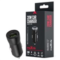 Chargeur Voiture Maxlife MXCC-04 PD3.0/QC3.0 - 20W - Noir