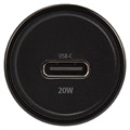 Chargeur Voiture Rapide USB-C Maxlife MXCC-04 - 20W - Noir