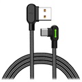 Câble USB-C Mcdodo Night Elves 90-degree - 1.8m - Noir Titane