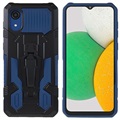 Coque Hybride Samsung Galaxy A03 Core MechWarrior Project - Bleue / Noire