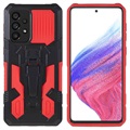 Coque Hybride Samsung Galaxy A53 5G MechWarrior Project - Rouge / Noire
