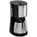 Melitta Enjoy Top Therm Machine à café - 10/15 tasses - Noir / Argent
