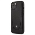 Coque iPhone 13 Mini en Cuir Mercedes-Benz Urban Line - Noire