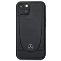 Coque iPhone 13 Mini en Cuir Mercedes-Benz Urban Line - Noire