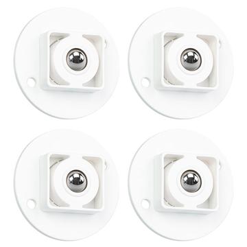 Mini roues adhésives pour meubles - 4 Pcs.
