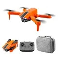 Mini Drone Pliable S65 avec Caméra 4K et Télécommande - Orange