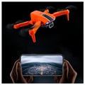 Mini Drone Pliable S65 avec Caméra 4K et Télécommande - Orange