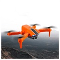 Mini Drone Pliable S65 avec Caméra 4K et Télécommande - Orange