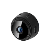 Mini Caméra de Sécurité Magnétique Full HD - WiFi, IP - Noir