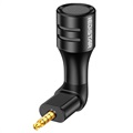 Mini Microphone MD-3 pour Smartphone/Tablette - 3.5mm - Black