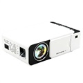 Mini Projecteur Portable Full HD LED T5 - Blanc