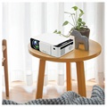 Mini Projecteur Portable Full HD LED T5 - Blanc